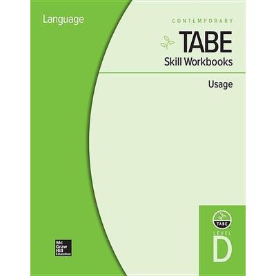 Tabe Skill Workbooks Level D: Usage - 10 Pack, Sonstige von Contemporary, Mcgraw Hill Higher Education, 978-0-07-660363-3
