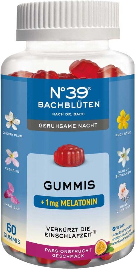 Bachblüten nach Dr. Bach Bachblüten Nummer 3 9 Emergency+gummies Nacht 60stk