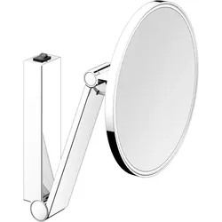 Keuco iLook_move Kosmetikspiegel 17612019004 5-fach Vergrößerung, verchromt, Wandmodell, beleuchtet, Ø 212mm