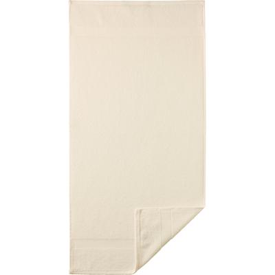 Badetuch EGERIA "Diamant", beige (natur), B:70cm L:140cm, Walkfrottee, Obermaterial: 100% Baumwolle, Handtücher, Badetuch, Uni Programm mit schmaler Bordüre, 100 % Baumwolle