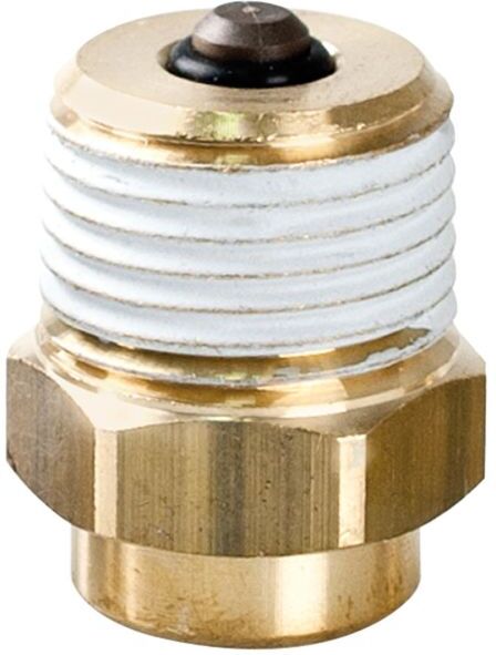 Afriso Montageventil 77914 G 1/4 x G 1/2, Messing, selbstdichtende Beschichtung