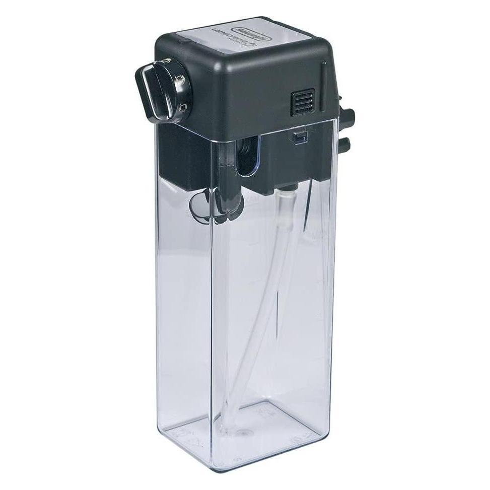 De'Longhi DLSC010 Milk Jug - Clear and Black - Plastic - For Coffee Makers (5513294561)