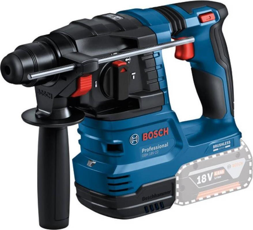 Bosch Professional GBH 18V-22 Akku-Bohrhammer-Set 18,0 V