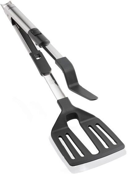 Pinza cucina Leifheit 03089 PROLINE 2 in 1 Nero e Cromo