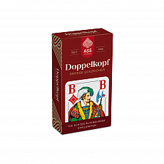 ASS Spielkartenfabrik Doppelkopf, große Eckzeichen, französisches Bild (plastikfrei im Spiel) 302403