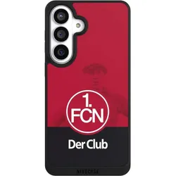 Nivocase Handyhülle für Samsung Galaxy S26+ Hülle NIVOpure Case Schwarz 1. FC Nürnberg Der Club Offizielles (Samsung Galaxy S26+), Smartphone Hülle, Schwarz