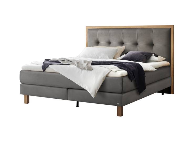 Hasena Pronto Solara Boxspringbett Eiche bright