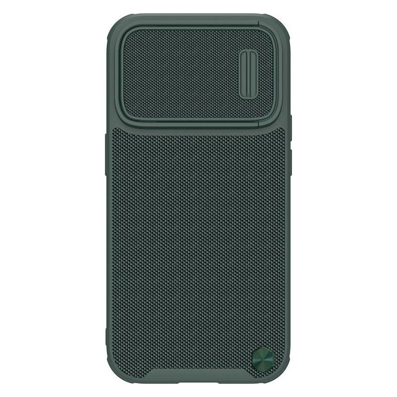 Nillkin Textured S Case für iPhone 14 Plus Armored Case mit grüner Kameraabdeckung (Apple iPhone 14 Plus) (NLK871)