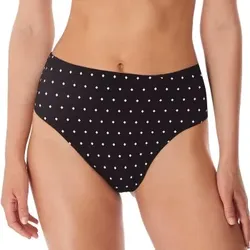 Freya Jewel Cove High Waist Brief Schwarz Large Damen