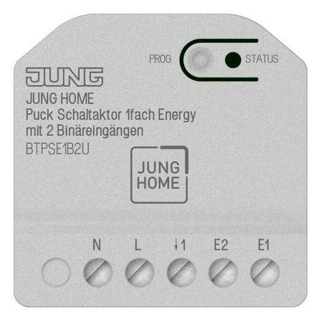 JUNG BT P SE1 B2 U HOME Puck (Schaltaktor) (BTPSE1B2U-Jung-)
