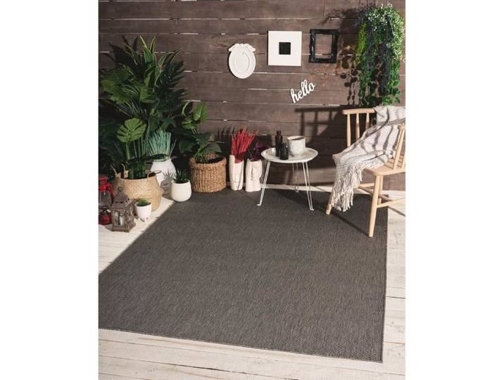 Tapis Résistant - THE CARPET - Mistra - Anthracite - 240x340 cm - Moderne