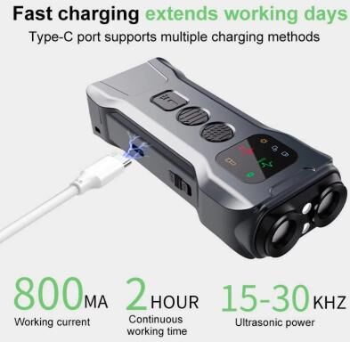 Uplifted Goods Ultrasonic Dog Bark Control Device For Training And Behavior Correction b