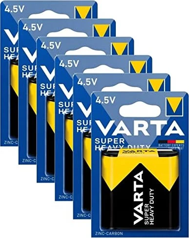 Varta Superlife 3R12 Zink-Kohle Flachbatterie 4.5 V 1er Pack
