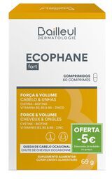 Comprimidos Queda de Cabelo Ecophane 60 comprimidos