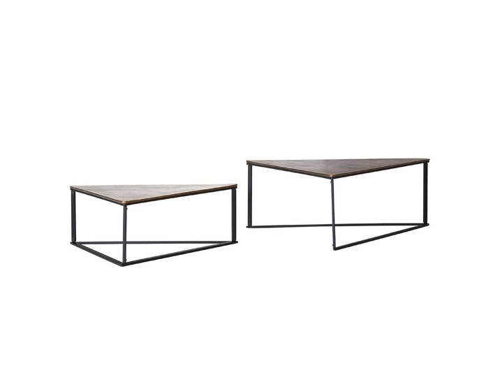 Couchtisch Varska I 106 x 40 x 104cm Messing