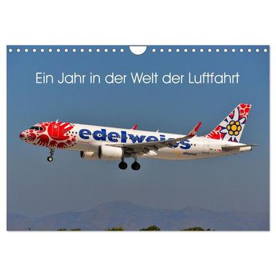 Ein Jahr in der Welt der Luftfahrt (Wandkalender 2026 DIN A4 quer), CALVENDO Monatskalender