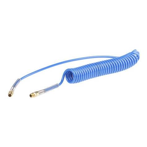 RS PRO Blue Polyurethane Airline, 10mm OD, 6m L (9172359)