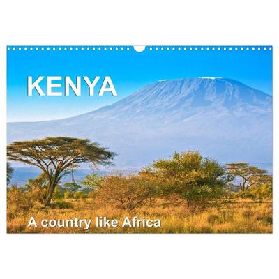 Kenya - a country like Africa (Wall Calendar 2027 DIN A3 landscape), CALVENDO 12 Month Wall Calendar