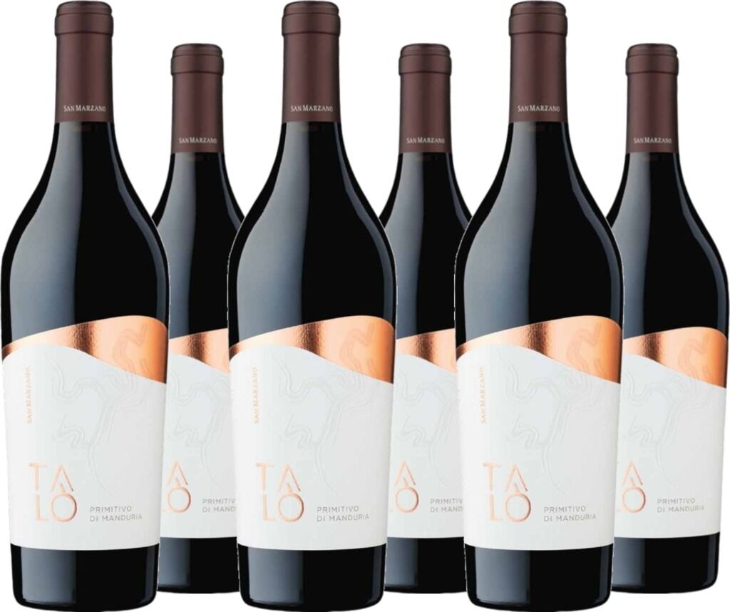 6er Vorteilspaket Primitivo di Manduria Talò DOP 2023 San Marzano Vini
