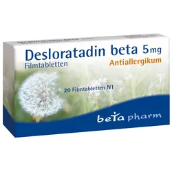 Desloratadin Beta 5 Mg Filmtabletten 20 St