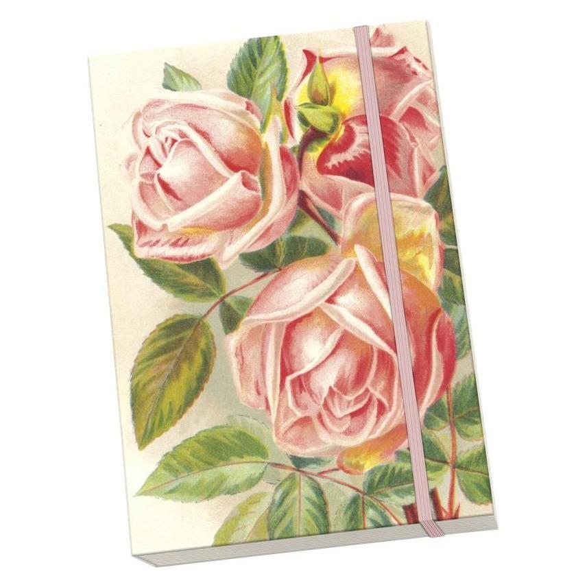 Sköna Ting Dekoratives Notizbuch A5 STNOTE 123 Rosa Rosen (A5, Liniert) (48020049)