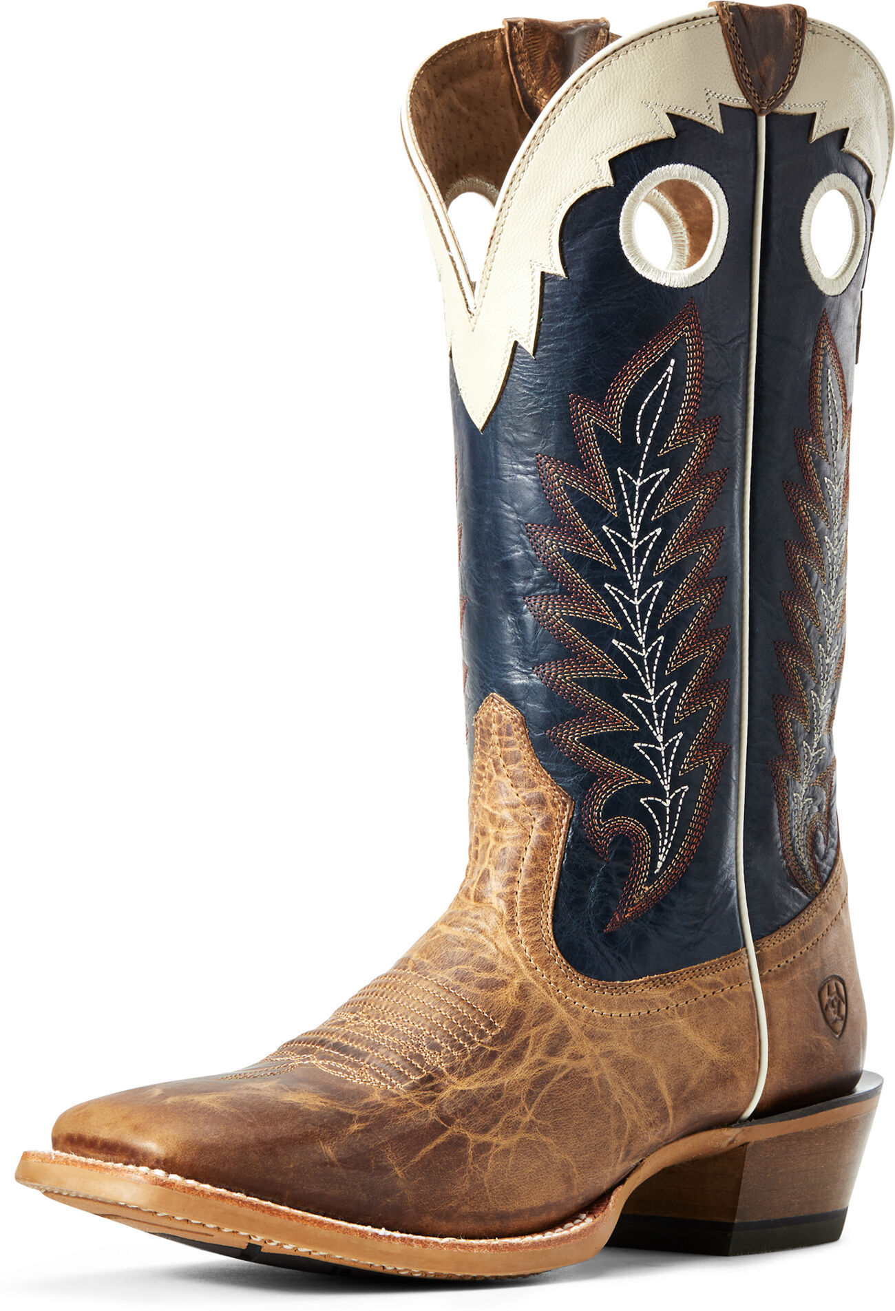 Men's Real Deal Cowboy Boots in Dusted Wheat Leather, Size: 10.5 D / Medium by Ariat