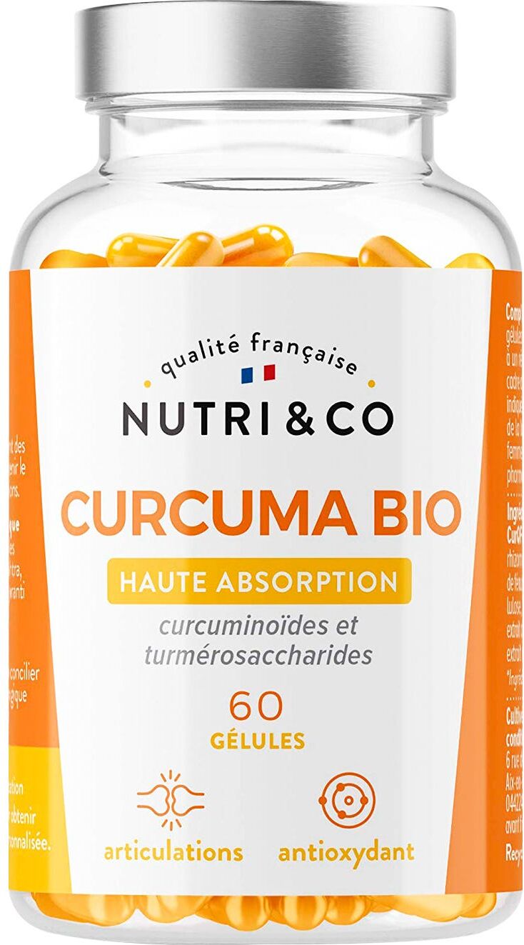 NUTRI & CO Nutri &amp Co Cúrcuma 60 Cápsulas