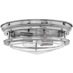 Deckenleuchte Badezimmerleuchte Deckenlampe Chrom Glas IP44 2-flammig