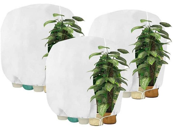 Winterschutz für Pflanzen 190x220cm Weiß 3 Stück