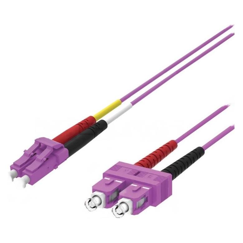 WP Rack & Cabling Wp Europa Patchkabel 50/125 Om4 (5 m) (WPC-FP4-5LCSC-050)