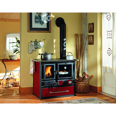 KLEININGGMB Küchenherd Rosa, 6,5kW Kach. bordeaux, H85xB103xT55cm 08037483