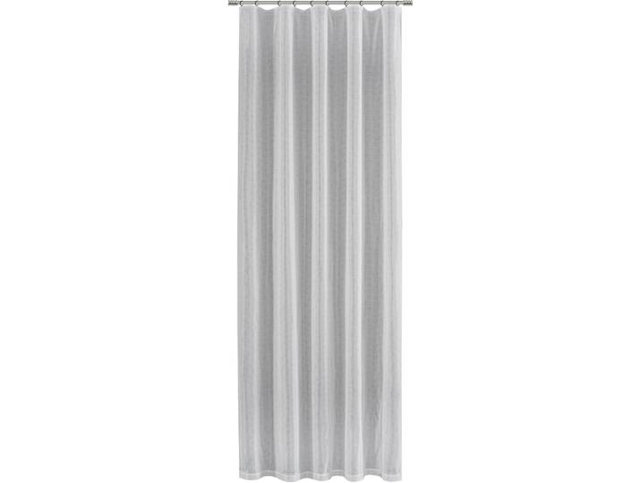 Vorhang Ann grau Polyester B 135 cm Transparent