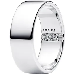 Pandora 194774C01 Damen-Silberring Breite Schiene, 56/17,8