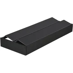 Rockenhausen OrganiQ Folienhalter - Folienspender, Naturfasern schwarz, Küchenrollenhalter, Schwarz