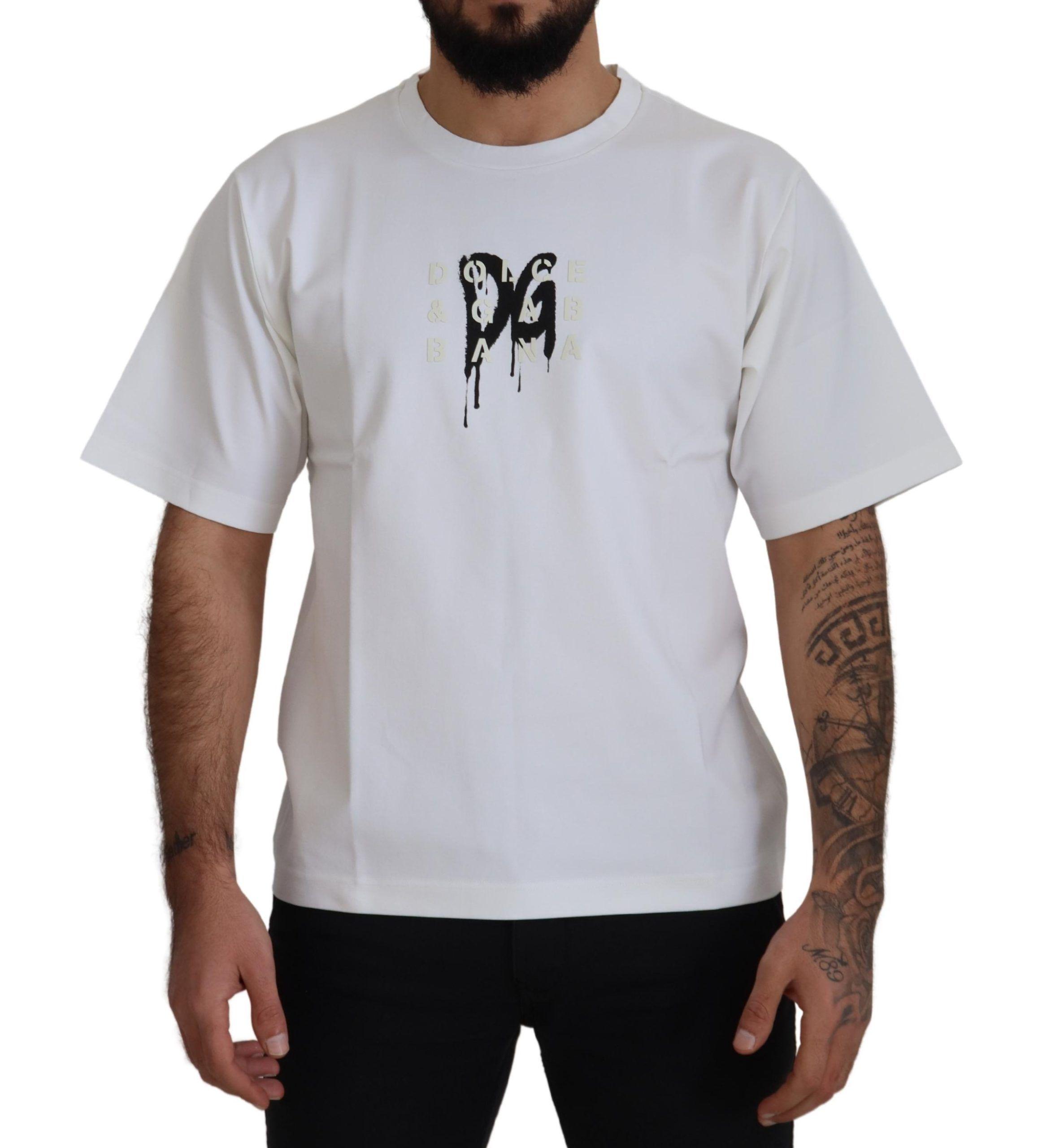 Dolce Gabbana Graffiti Print T-shirt