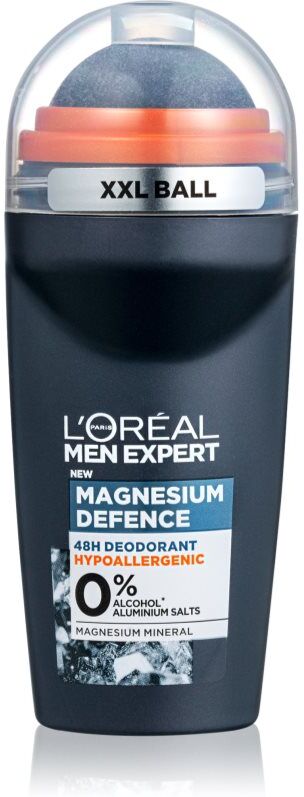 L’Oréal Paris Men Expert Magnesium Defence déodorant roll-on pour homme 50 ml