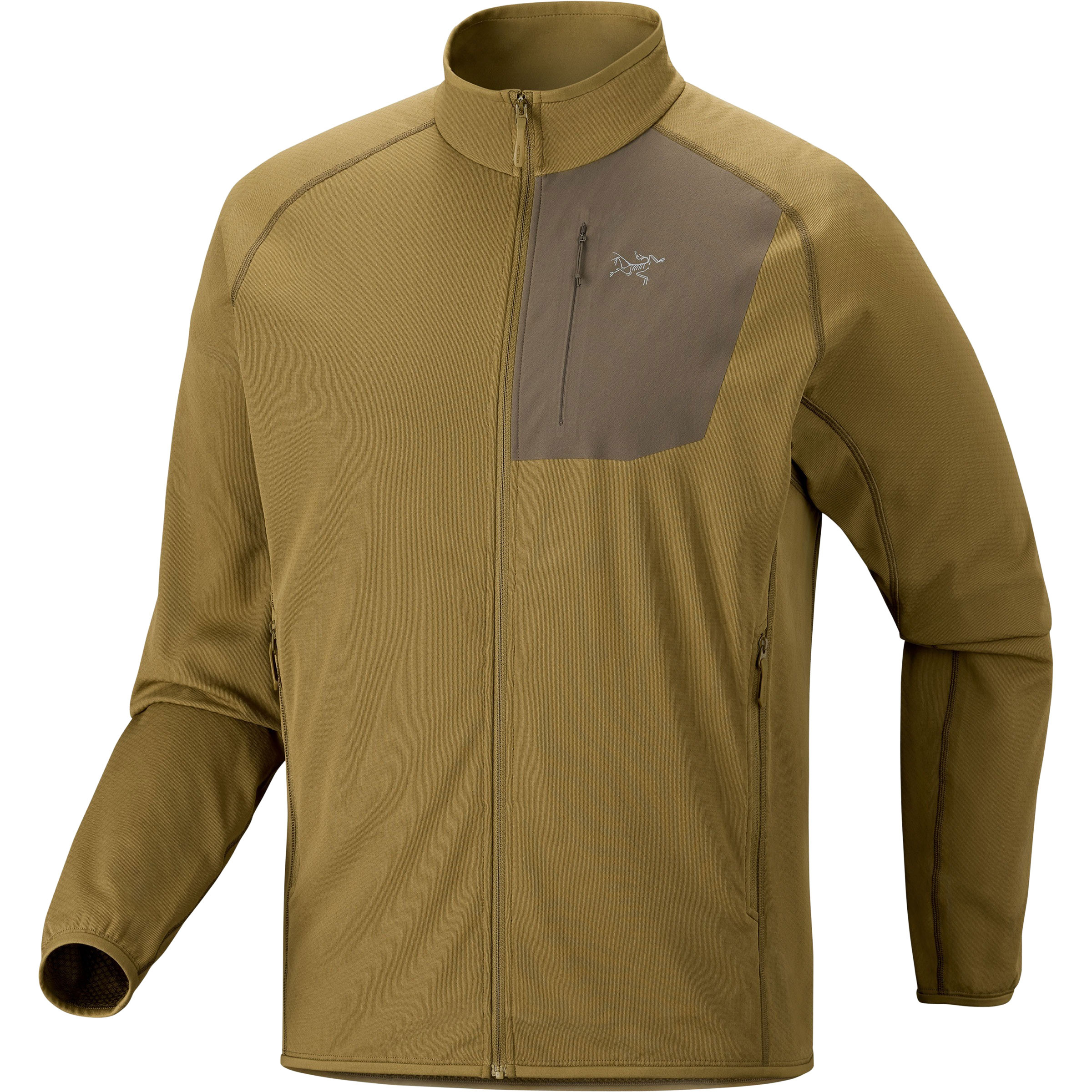 Arc'teryx Delta Herren Fleecejacke braun Größe XL Trekking Elastisch