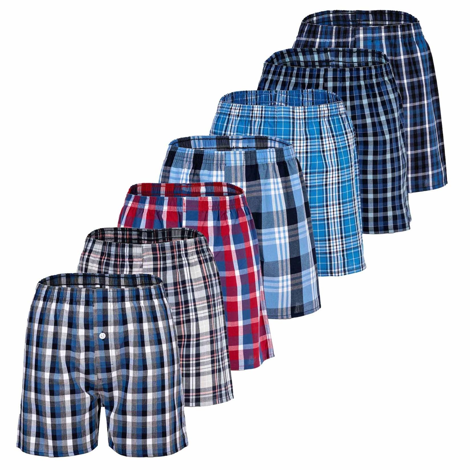 Jungen Web-Boxershorts Mehrfarbig