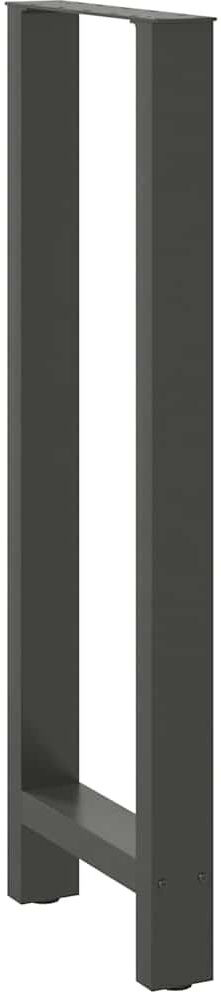 Borough Wharf Table Leg Anthracite 111cm H x 40cm W