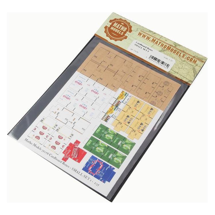 Matho Models Cardboard Boxes - SMALL SET 1 (35076)