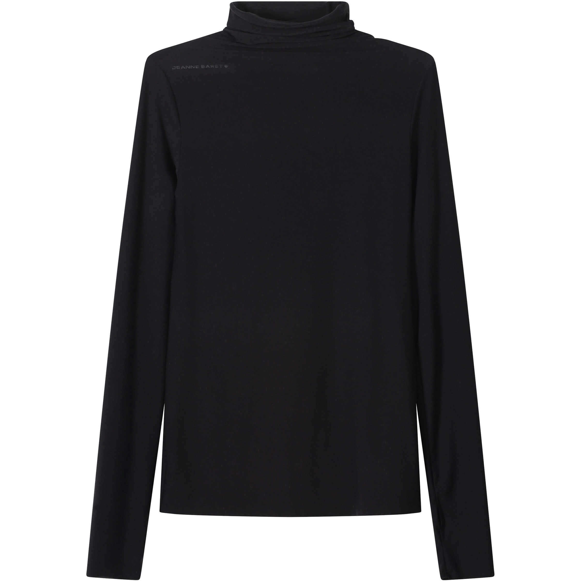 Jeanne Baret Reunion Turtle Neck Damen Longsleeves schwarz Größe S Lifestyle | Skifahren Elastisch