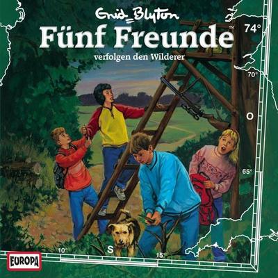 Folge 74: Fünf Freunde verfolgen den Wilderer - Enid Blyton,Gabriele Hartmann, Audio, 4064066619237