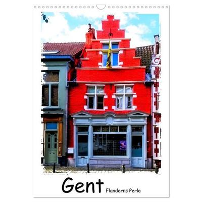 Gent Flanderns Perle (Wandkalender 2027 DIN A3 hoch), CALVENDO Monatskalender