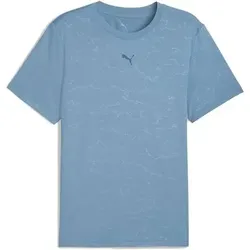 PUMA Herren Shirt M CLOUDSPUN EMBOSS TEE, Größe XXL in Blau Blau