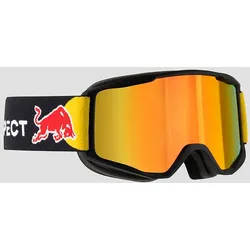 Red Bull SPECT Eyewear Neon Black Goggle brown with red Gr. Uni