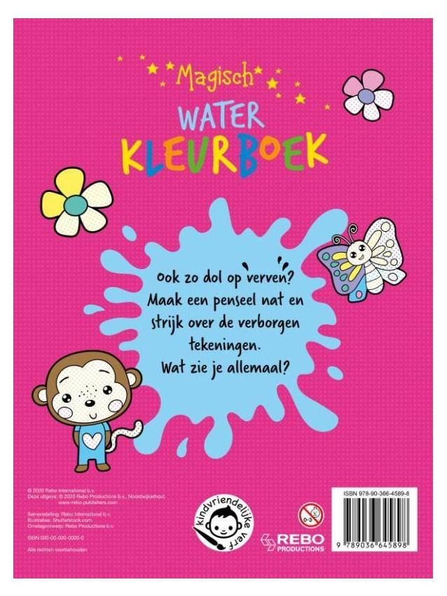 Aquarelblokken met eenhoorns van Rebo Publishers