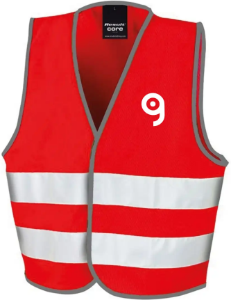 Gilet Alta Visibilità Bambino con Strisce 50mm, Poliestere Personalizzate o neutre Result