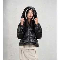 Blauer für Damen. 26WBLDC02071 Gloria Steppjacke, schwarz (M), Lässig, Polyamid