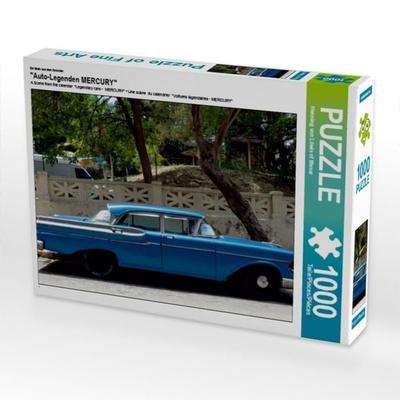 CALVENDO Puzzle Ein Motiv aus dem Kalender 'Auto-Legenden MERCURY' | 1000 Teile Lege-Größe 64x48cm Foto-Puzzle für glückliche Stunden