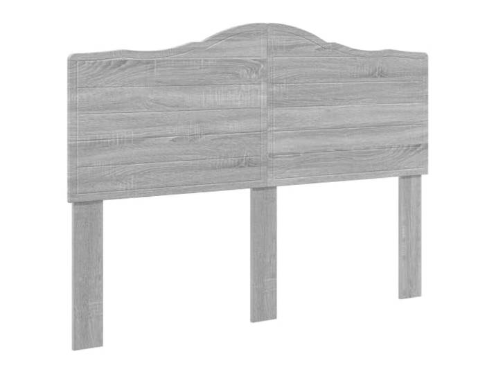 HGLADYU Graues Kopfteil Sonoma 150 cm, modernes Kopfteil aus Holzwerkstoff, 150 cm Holzwerkstoff grau
